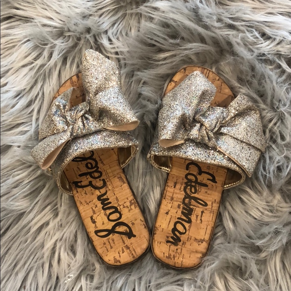 Glitter sandals